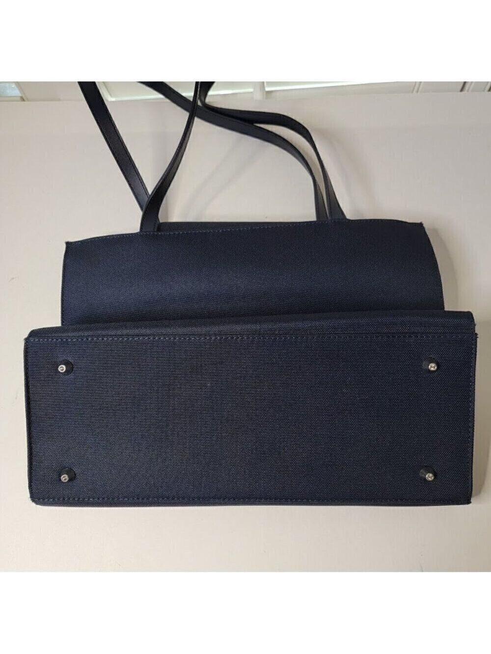 Preston & York Cloth Shoulder Bag - Blue & Red - Picture 12 of 15